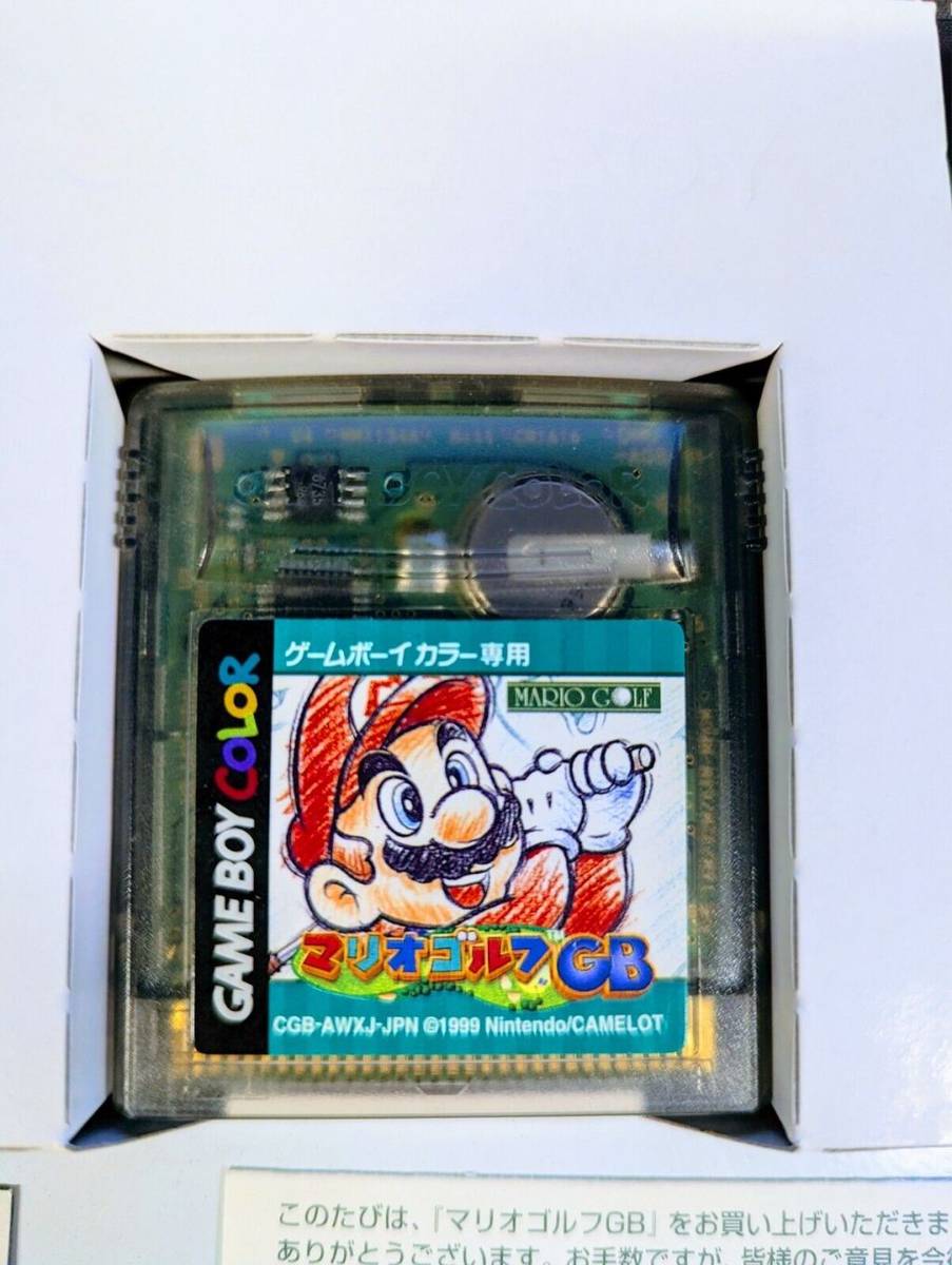 Games Nintendo Game Boy/Gameboy Color Mario Golf Japan Boxed for